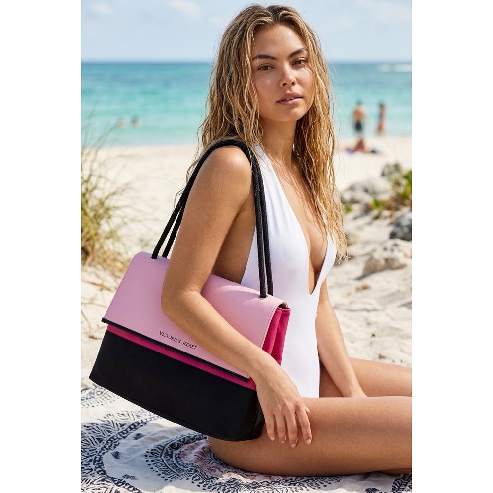 Victorias Secret LIMITED ED Cooler Beach Bag Travel Shopper Tote NWT